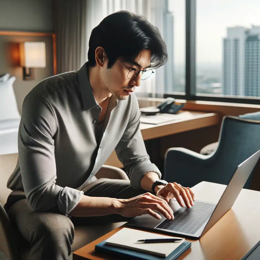 ホテルのwifiが遅いし、繋がらない原因