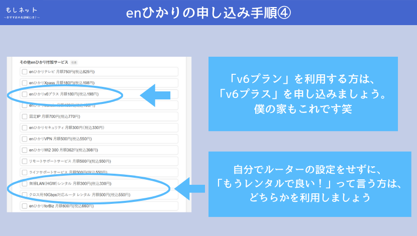 enひかり 申込手順 流れ 方法
